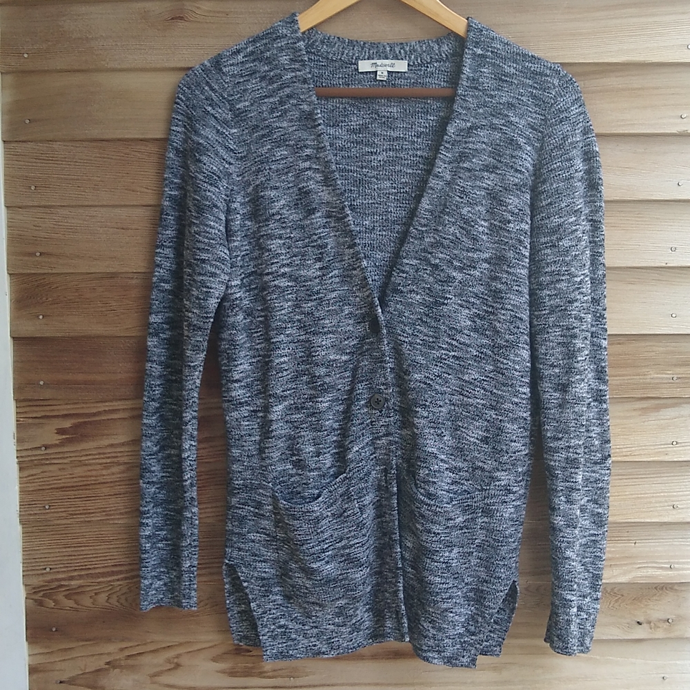 Madewell Cardigan - B&W